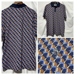 Penguin by Munsingwear Men’s Polo L | Geometric Pattern